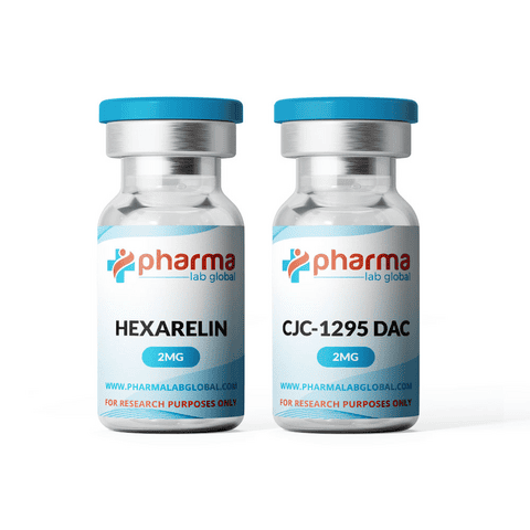 Hexarelin CJC-1295 DAC Peptide Combo peptide product - PeptideHaus Europe